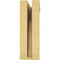 Ekena Millwork 4"W x 8"D x 12"H Classic Bryant Rough Cedar Woodgrain TimberThane Corbel, Primed Tan CORUR04X08X12BRYRCPR - alternate 5